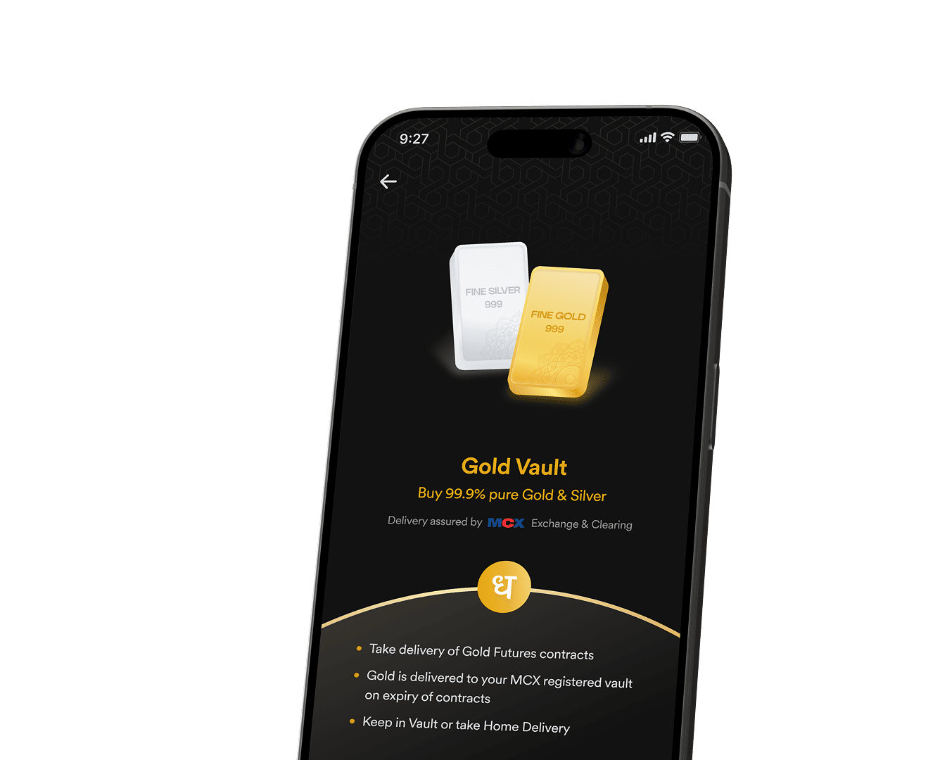 Gold Vault on Dhan App