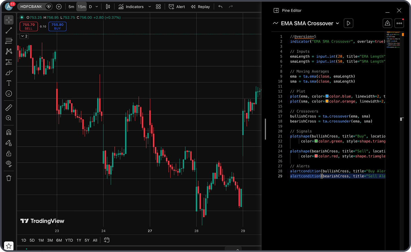TradingView Connect Broker Connect Dhan To Tradingview